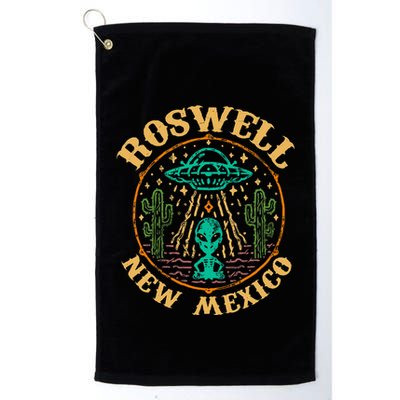Roswell Nm 1947 Funny Roswell Aviation Gifts New Mexico 51 Golf Towel