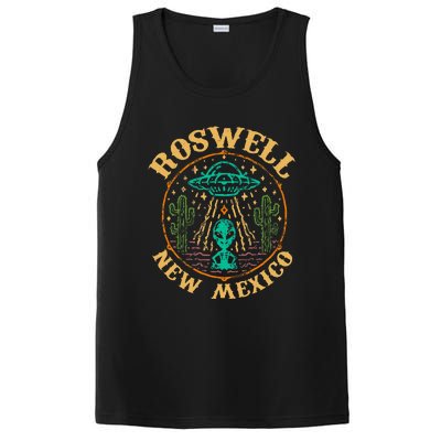 Roswell Nm 1947 Funny Roswell Aviation Gifts New Mexico 51 PosiCharge Competitor Tank