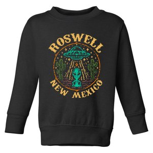 Roswell Nm 1947 Funny Roswell Aviation Gifts New Mexico 51 Toddler Sweatshirt