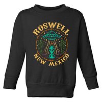 Roswell Nm 1947 Funny Roswell Aviation Gifts New Mexico 51 Toddler Sweatshirt