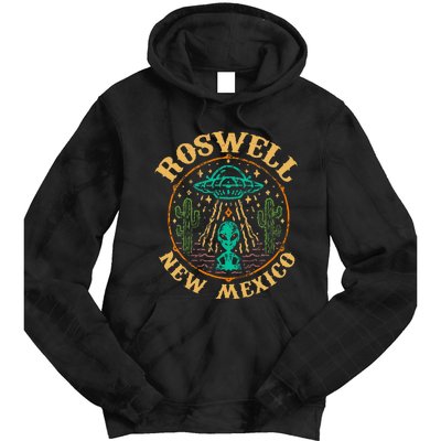 Roswell Nm 1947 Funny Roswell Aviation Gifts New Mexico 51 Tie Dye Hoodie