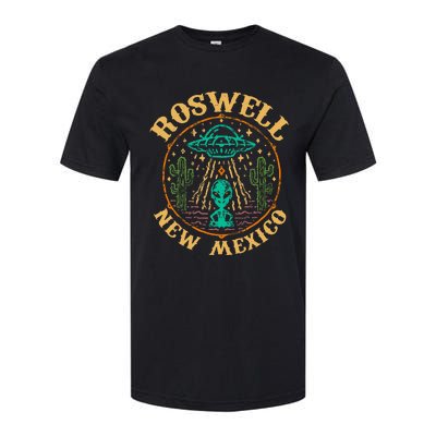 Roswell Nm 1947 Funny Roswell Aviation Gifts New Mexico 51 Softstyle CVC T-Shirt