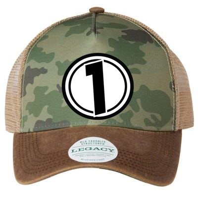 Racing Number 1 Legacy Tie Dye Trucker Hat