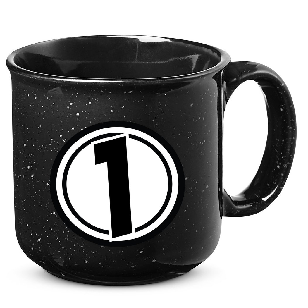 Racing Number 1 15oz Campfire Ceramic Mug
