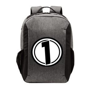 Racing Number 1 Vector Backpack