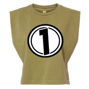 Racing Number 1 Garment-Dyed Women's Muscle Tee