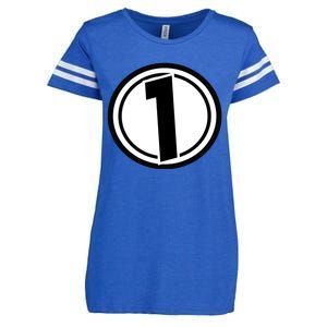 Racing Number 1 Enza Ladies Jersey Football T-Shirt