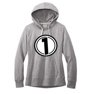 Racing Number 1 Women's Fleece Hoodie