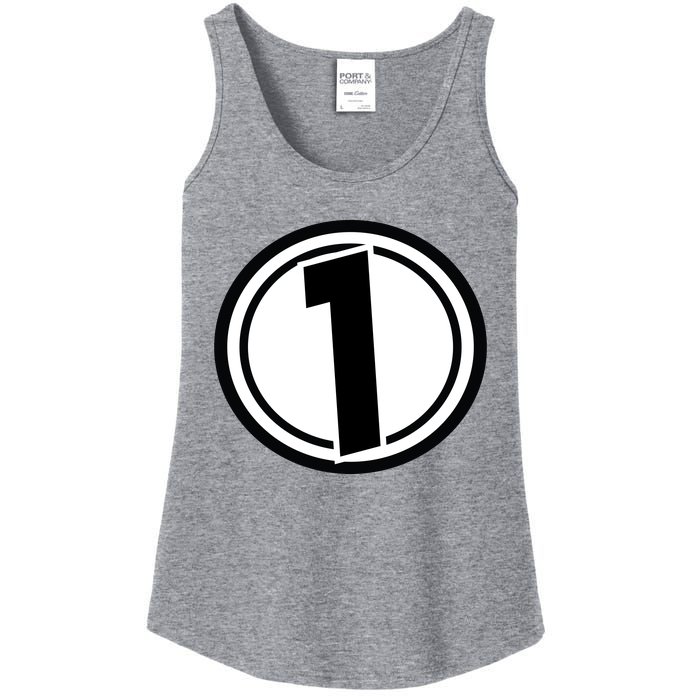 Racing Number 1 Ladies Essential Tank