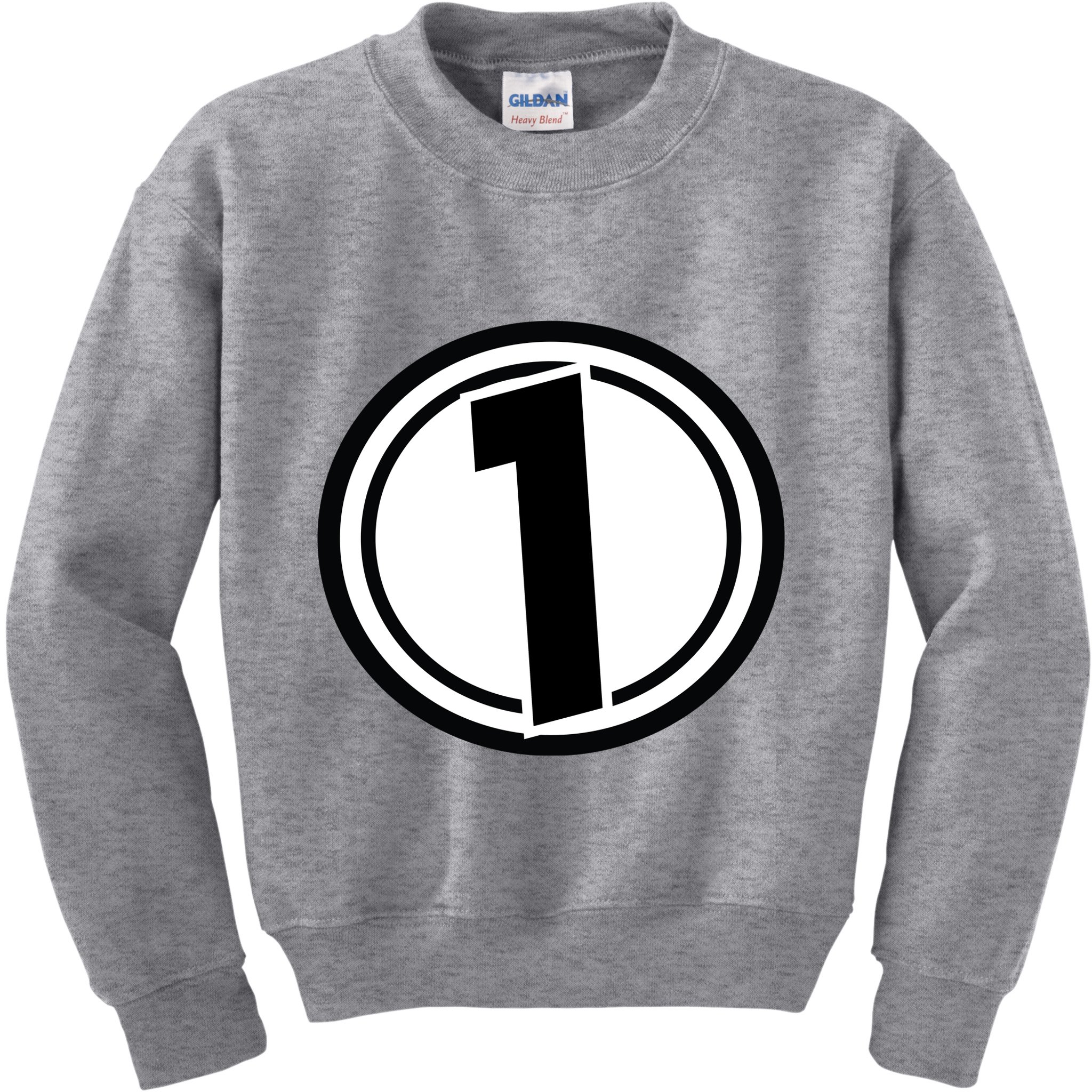 Racing Number 1 Kids Sweatshirt