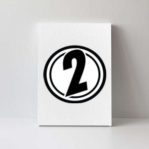 Racing Number 2 Canvas