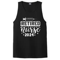 Retired Nurse 2024 Nursing Retirement Working PosiCharge Competitor Tank