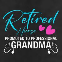 Retired Nurse 2025 Promoted To Professional Grandma Heart 11oz C Handle Ceramic Mug