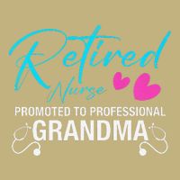 Retired Nurse 2025 Promoted To Professional Grandma Heart Cooling Performance Crew T-Shirt