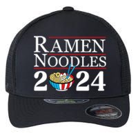 Ramen Noodles 2024 Funny Political Election Sarcastic Flexfit Unipanel Trucker Cap