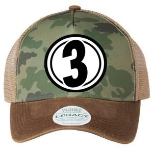 Racing Number 3 Legacy Tie Dye Trucker Hat