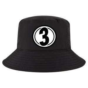 Racing Number 3 Cool Comfort Performance Bucket Hat