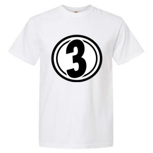 Racing Number 3 Garment-Dyed Heavyweight T-Shirt