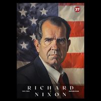 Richard Nixon 37th President Of The United States Portrait Mug