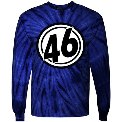 Racing Number 46 Tie-Dye Long Sleeve Shirt