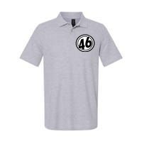 Racing Number 46 Softstyle Adult Sport Polo