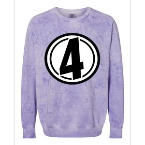 Racing Number 4 Colorblast Crewneck Sweatshirt