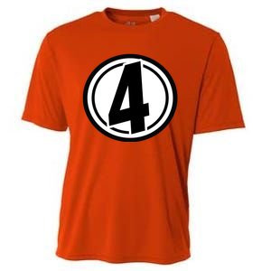 Racing Number 4 Cooling Performance Crew T-Shirt