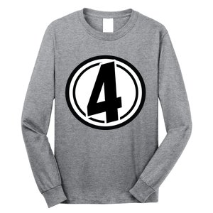 Racing Number 4 Long Sleeve Shirt