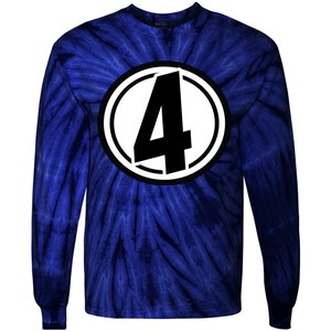 Racing Number 4 Tie-Dye Long Sleeve Shirt