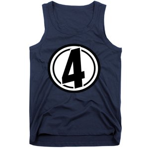 Racing Number 4 Tank Top