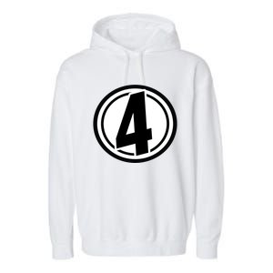 Racing Number 4 Garment-Dyed Fleece Hoodie