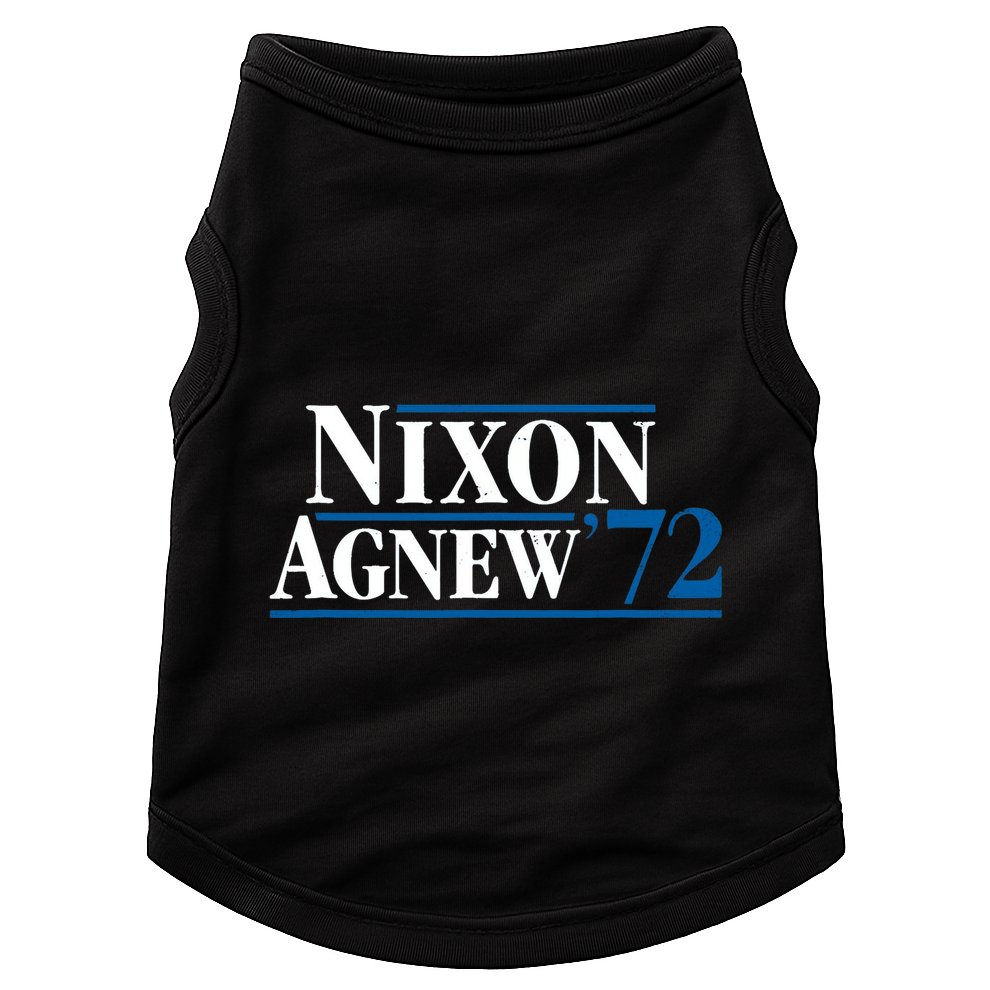 Richard Nixon 72 Retro Doggie Tank