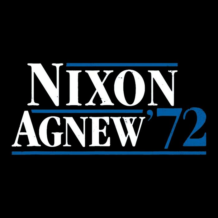 Richard Nixon 72 Retro 7-Panel Snapback Hat