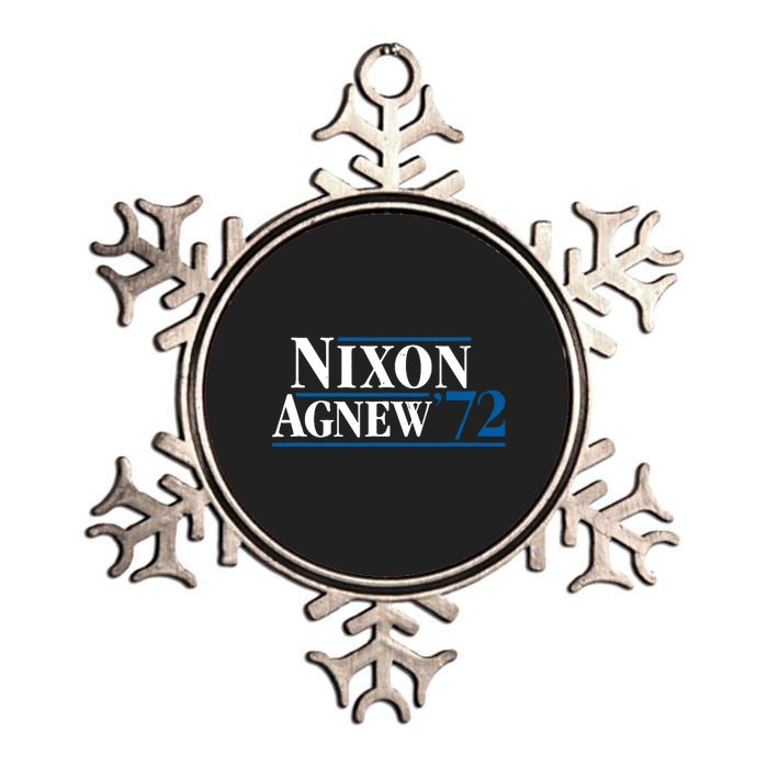 Richard Nixon 72 Retro Metallic Star Ornament