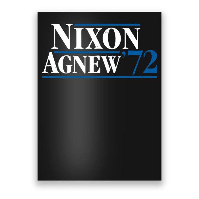 Richard Nixon 72 Retro Poster