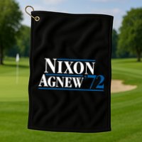 Richard Nixon 72 Retro Golf Towel