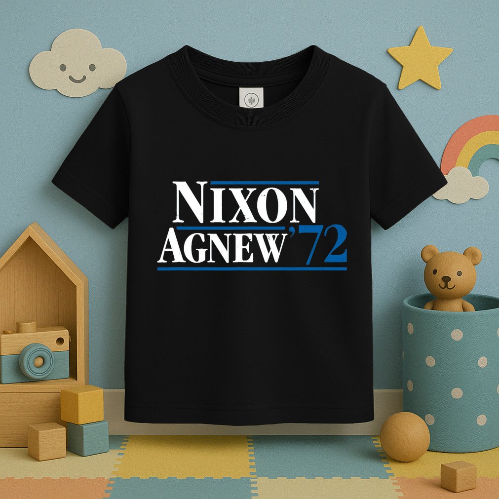 Richard Nixon 72 Retro Toddler T-Shirt