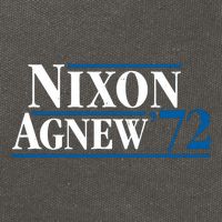 Richard Nixon 72 Retro Cotton Canvas Backpack