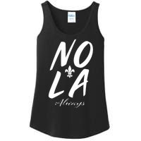 Remember Nola Always Never Forget New Orleans Suppor Ladies Essential Tank