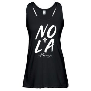 Remember Nola Always Never Forget New Orleans Suppor Ladies Essential Flowy Tank