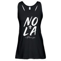 Remember Nola Always Never Forget New Orleans Suppor Ladies Essential Flowy Tank