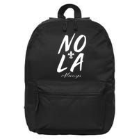 Remember Nola Always Never Forget New Orleans Suppor 16 in Basic Backpack