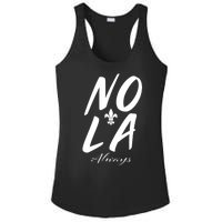 Remember Nola Always Never Forget New Orleans Suppor Ladies PosiCharge Competitor Racerback Tank