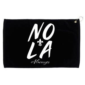 Remember Nola Always Never Forget New Orleans Suppor Grommeted Golf Towel