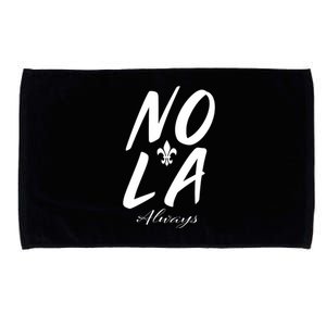 Remember Nola Always Never Forget New Orleans Suppor Microfiber Hand Towel