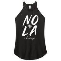 Remember Nola Always Never Forget New Orleans Suppor Women's Perfect Tri Rocker Tank