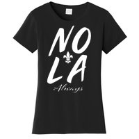 Remember Nola Always Never Forget New Orleans Suppor Women's T-Shirt