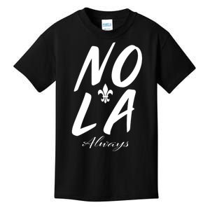 Remember Nola Always Never Forget New Orleans Suppor Kids T-Shirt