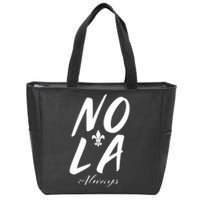 Remember Nola Always Never Forget New Orleans Suppor Zip Tote Bag