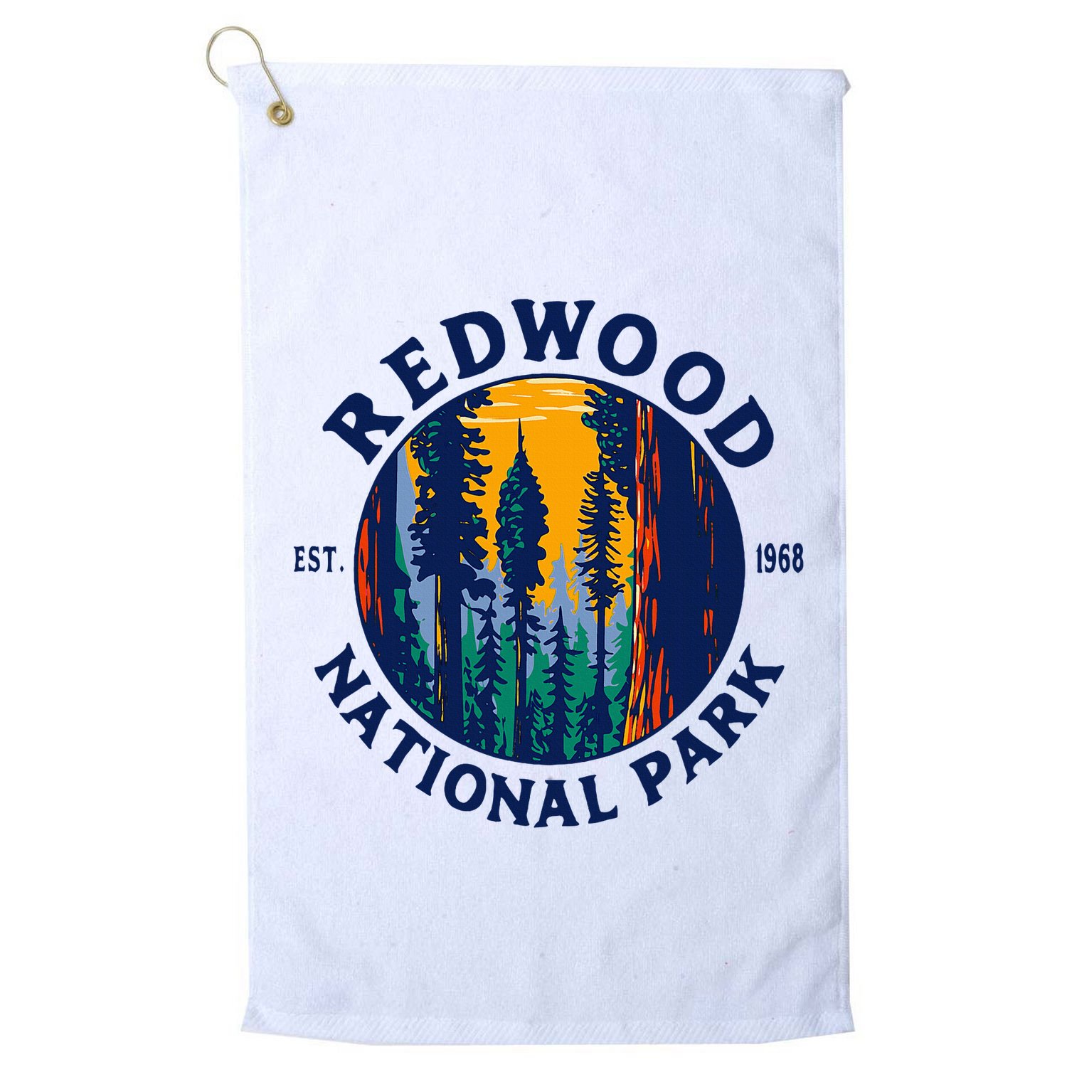 Redwood National And State Parks Ca California Outdoor Golf Towel
